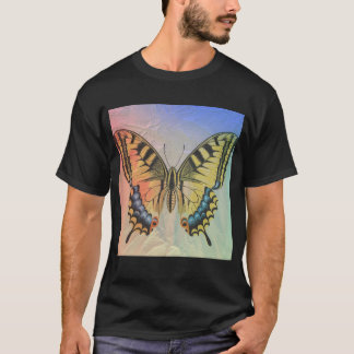 Camiseta Logotipo da borboleta: Elegância em movimento