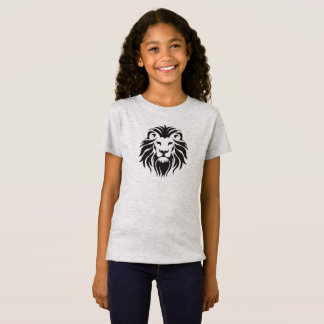 Camiseta Logotipo da cabeça dos leões