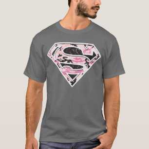Camiseta Logotipo da Camouflage da Supergirl