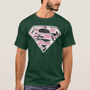 Camiseta Logotipo da camuflagem de Supergirl