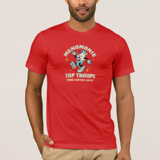Camiseta Logotipo da Cartoon Tap Troupe