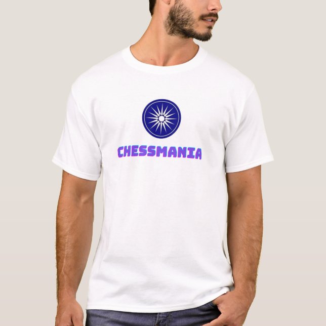 Camiseta Logotipo da Chessmania (Frente)