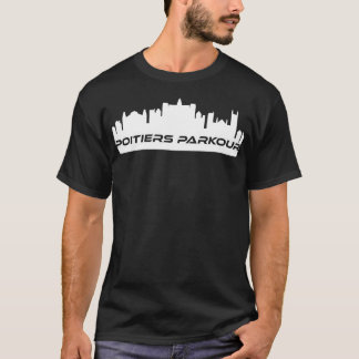 Camiseta Logotipo da cidade de Poitiers Parkour