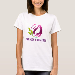 Camiseta 🌸 Logotipo da Clínica de Saúde Feminina Para Prát