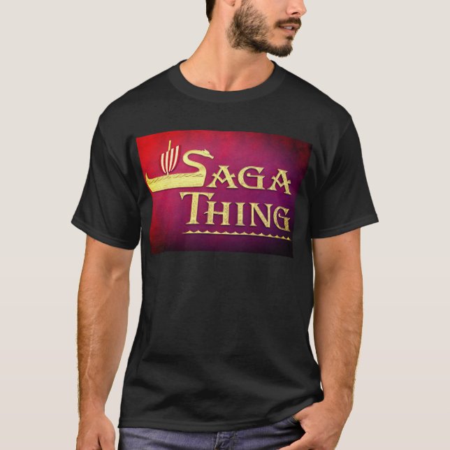 Camiseta Logotipo da coisa da saga (Frente)