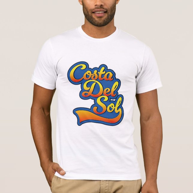 Camiseta logotipo da Costa Del Sol (Frente)