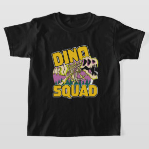 Camiseta logotipo da Dino Squad