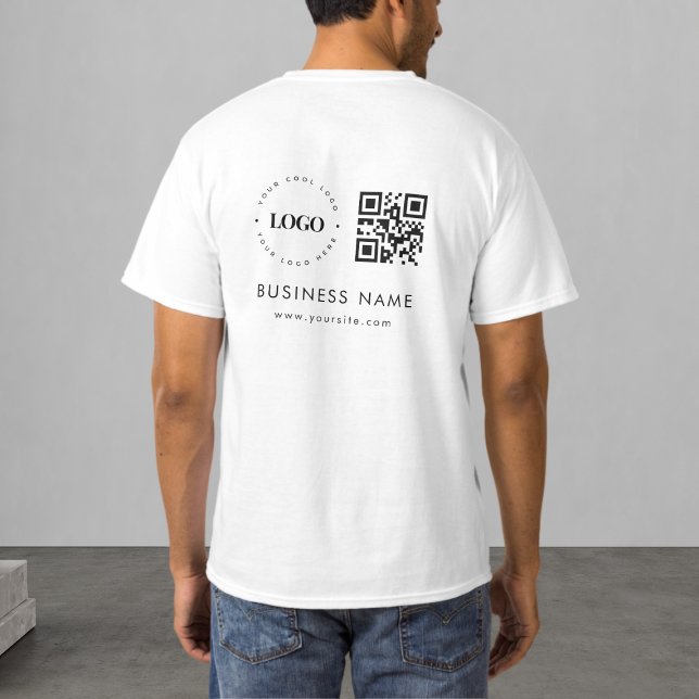 Camiseta Logotipo da empresa empresarial personalizada Códi (Criador carregado)