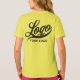 Camiseta Logotipo da empresa Lemon Yellow Swag Crianças de  (Verso)
