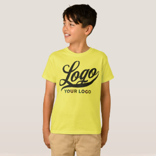 Camiseta Logótipo da empresa Lemon Yellow Swag Crianças de 