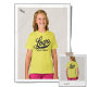 Camiseta Logotipo da empresa Lemon Yellow Swag Crianças de  (Criador carregado)