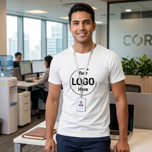 Camiseta Logotipo da Empresa Roupas de Marca 