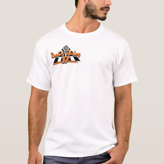 Camiseta Logotipo da equipe da raça #17 (Frente)