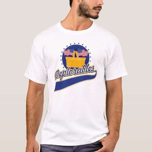 Camiseta Logotipo da equipe de Deplorables (Frente)