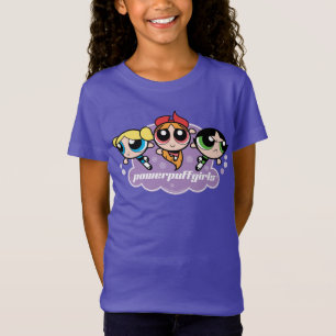 Camiseta Logotipo da equipe de garotas Powerpuff