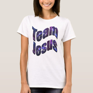 Camiseta Logotipo da Equipe Jesus,