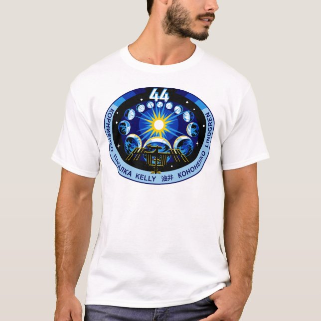 Camiseta Logotipo da expedição 44 (Frente)