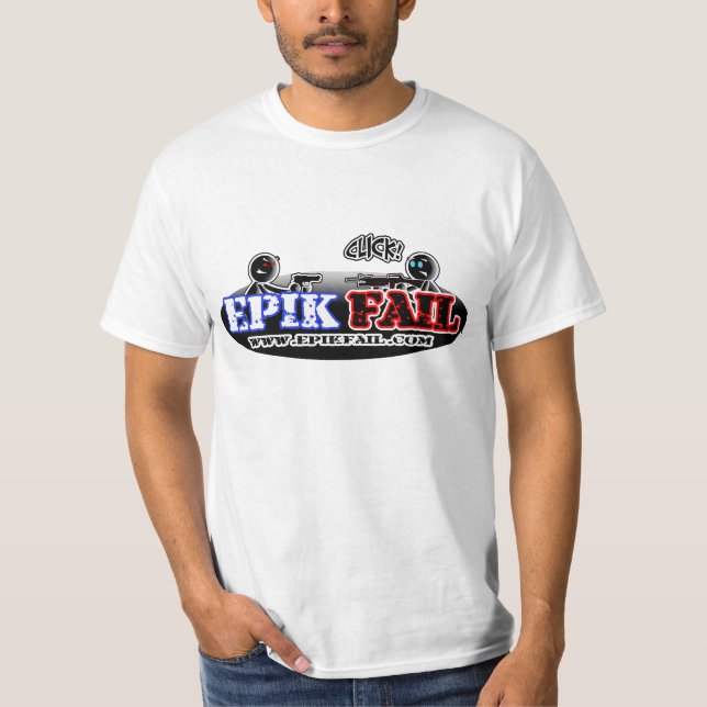 Camiseta Logotipo da falha de Epik (clique) (Frente)