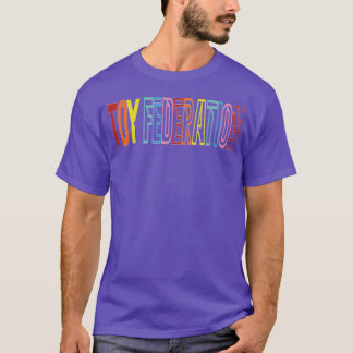 Camiseta Logotipo da Federação de Brinquedos