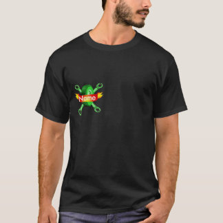 Camiseta Logotipo da garagem ou do mecânico, nome