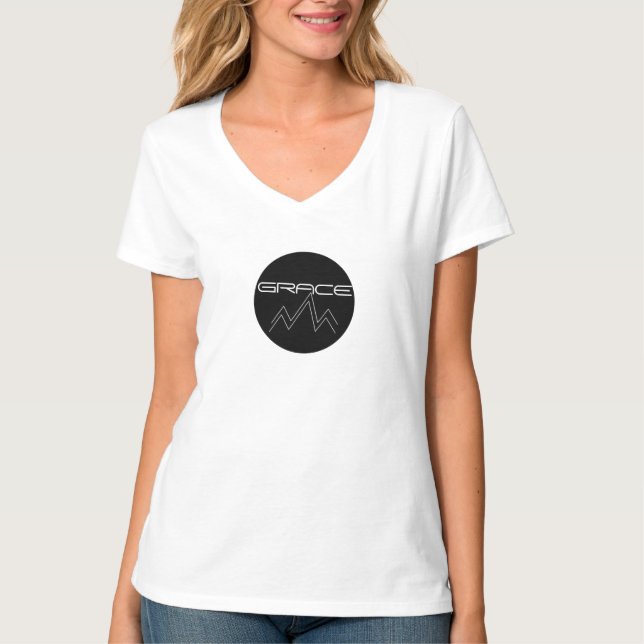 Camiseta Logotipo da Grace Mountain Faith (Frente)