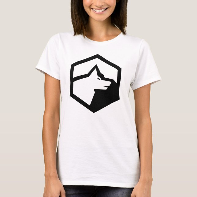 Camiseta Logotipo da Homestead Wolf Mountain (Frente)