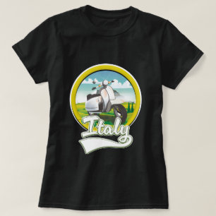 Camiseta logotipo da Italy Scooter Travel