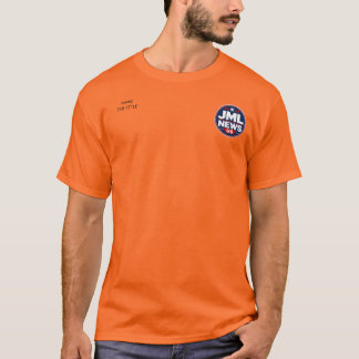 Camiseta Logotipo da JML News US Trabalhador