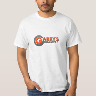 Camiseta Logotipo da laranja da comunidade de Garrys
