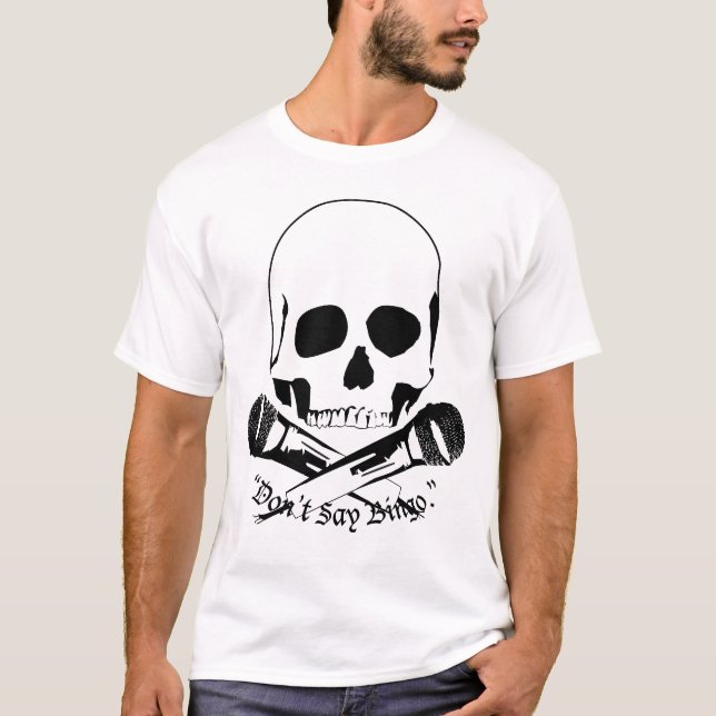 Camiseta Logotipo da letra preta (Frente)