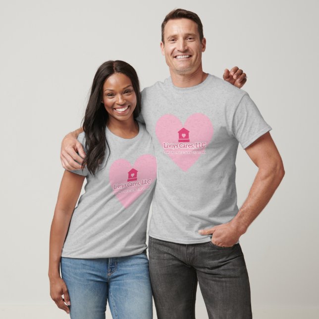 Camiseta Logotipo da Liviys Cares (Unissex)