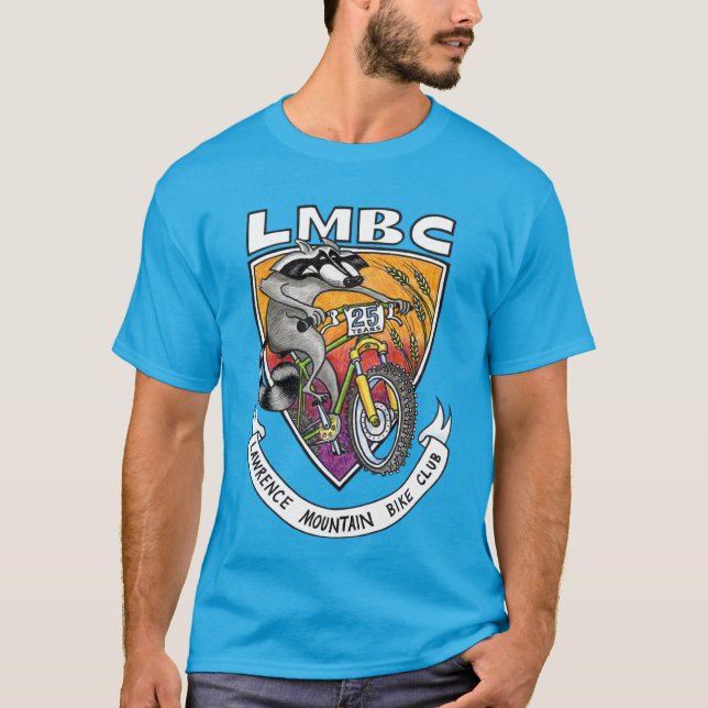 Camiseta Logotipo da LMBC do T-Shirt 25 anos (Frente)