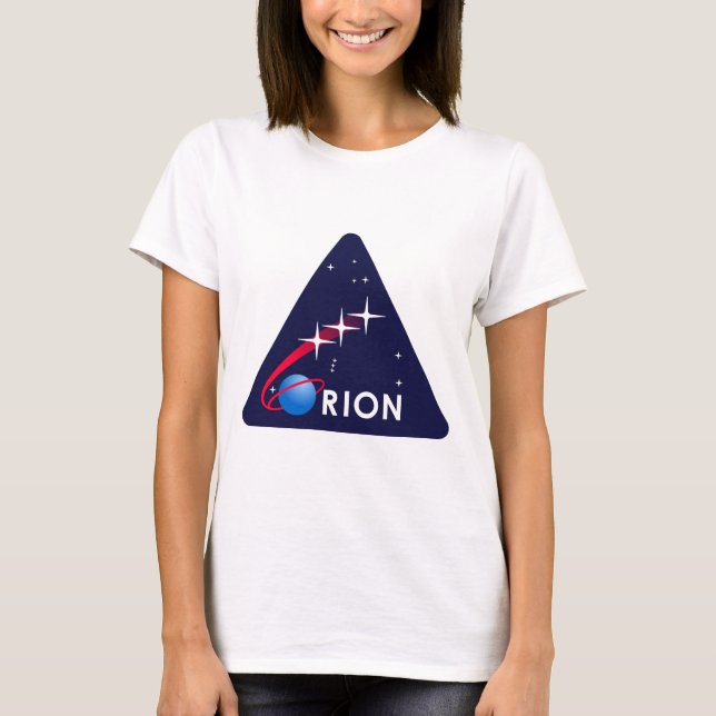 Camiseta Logotipo da NASA Orion (Frente)