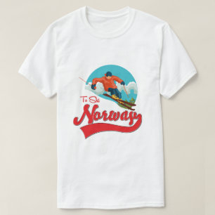 Camiseta logotipo da Norway to Ski.