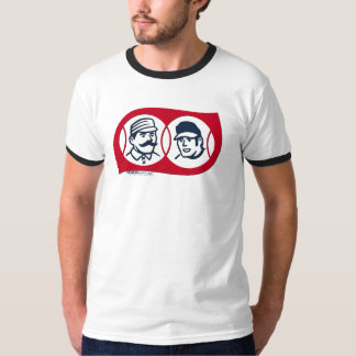 Camiseta Logotipo da Nostalgia de Beisebol Bob Laughlin