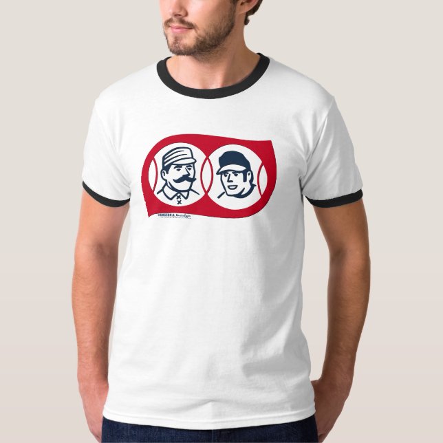 Camiseta Logotipo da Nostalgia de Beisebol Bob Laughlin (Frente)