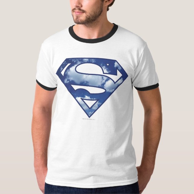 Camiseta Logotipo da Nuvem da Supergirl (Frente)