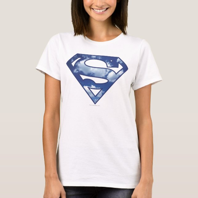 Camiseta Logotipo da Nuvem da Supergirl (Frente)