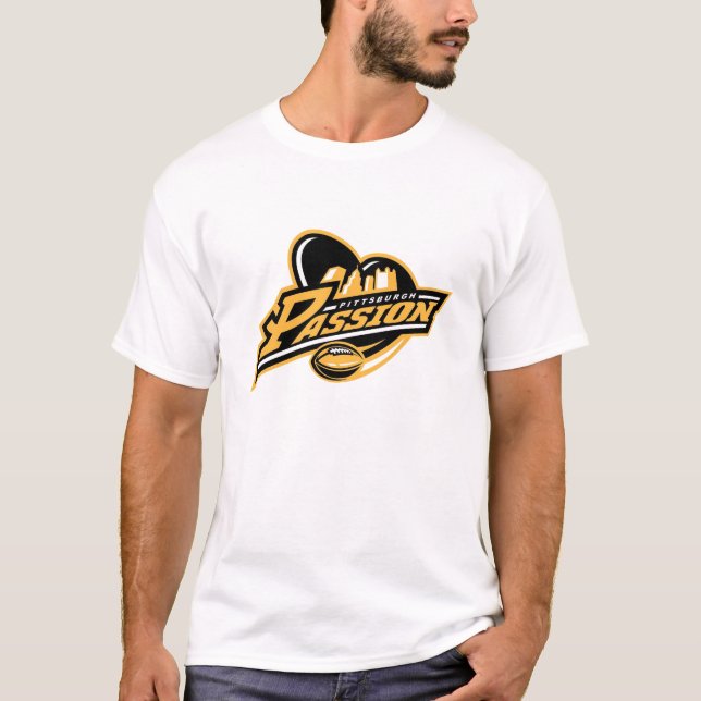 Camiseta Logotipo da paixão de Pittsburgh (Frente)