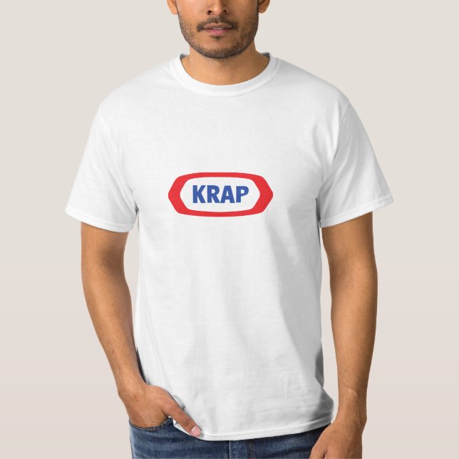 Camiseta Logotipo da paródia de Kraft (Frente)