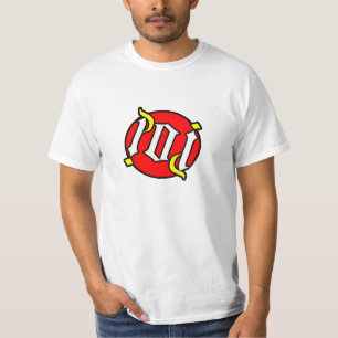 Camiseta Logotipo da probabilidade de intercepção