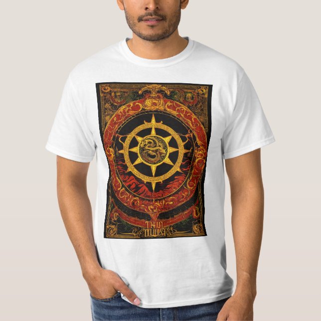 Camiseta Logotipo da serpente de serpente do Dom Thulsa (Frente)