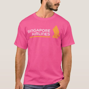 Camiseta Logotipo da Singapore Airlines