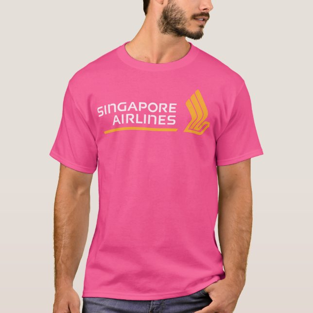 Camiseta Logotipo da Singapore Airlines (Frente)