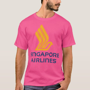 Camiseta Logotipo da Singapore Airlines