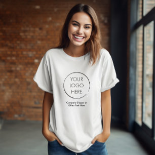 Camiseta Logotipo da Sua Empresa Marca Promocional Marketin