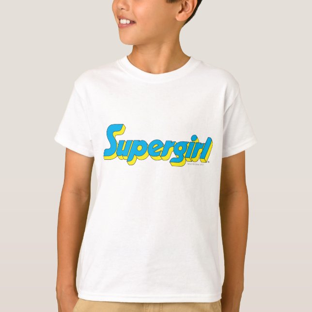 Camiseta Logotipo da Supergirl (Frente)