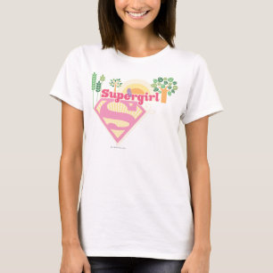Camiseta Logotipo da Supergirl Nature