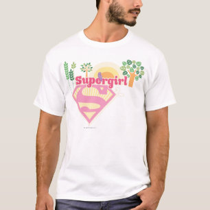 Camiseta Logotipo da Supergirl Nature