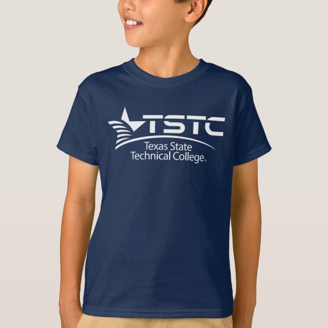 Camiseta Logotipo da Texas State Technical College (Frente)